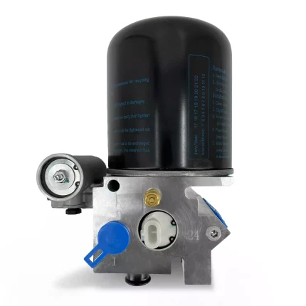 801266 Air Dryer AD-IS 12V for Peterbilt & Kenworth Trucks Rep: Bendix 5010696X