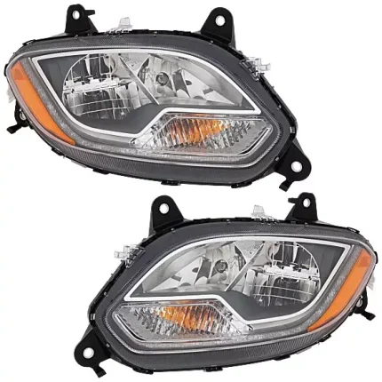 International LT 2017-21 OEM Design Halogen Headlight Set Rep: 4049970C97