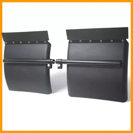 24" x 24 Quarter Fender Kit Poly Plastic For Semi Truck Universal