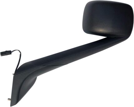 Hood Mirror Black Driver Side For Cascadia 2018+