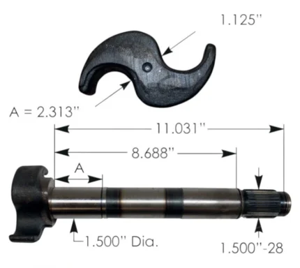 Camshaft Replaces E-11867