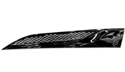Side Hood Grille Black Passenger Side For T680 Next Gen