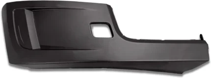 Bumper Corner Outer Black Without Fog Lamp Hole Passenger Side For Peterbilt 579 2023