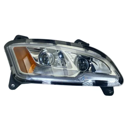 Silver Reflective Halogen Head Light Passenger Side For Peterbilt 579 2023