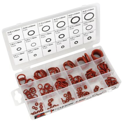 O-Ring Assortment Pack 180 Pcs