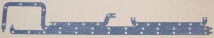 Engine Oil Sump Pan Gasket Set for Scania 14-Liter V8 DS14, DSC14 & DSI14 - Replaces Elring 001.652, 1459004